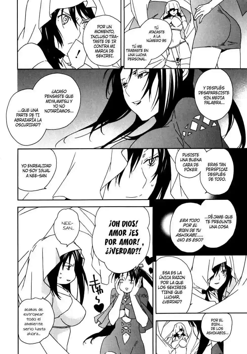 Sekirei capítulo 65, página 11