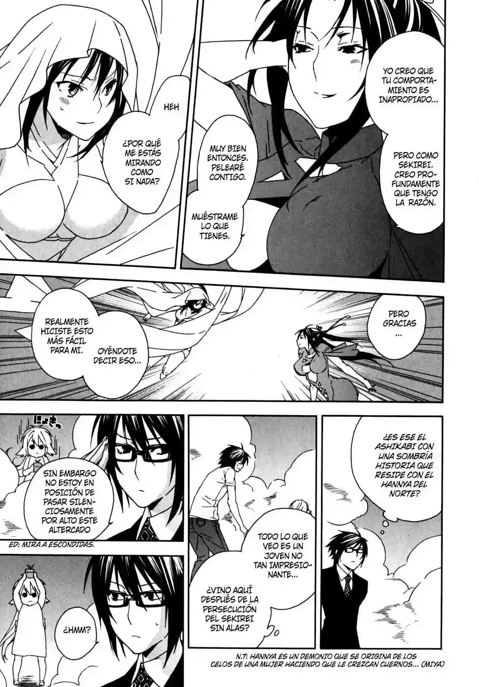 Sekirei capítulo 65, página 12