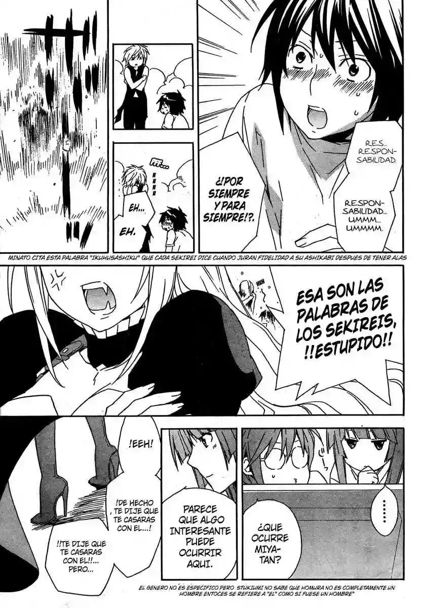 Sekirei capítulo 66, página 11