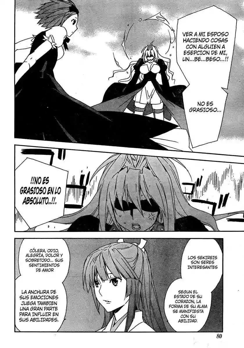 Sekirei capítulo 66, página 12