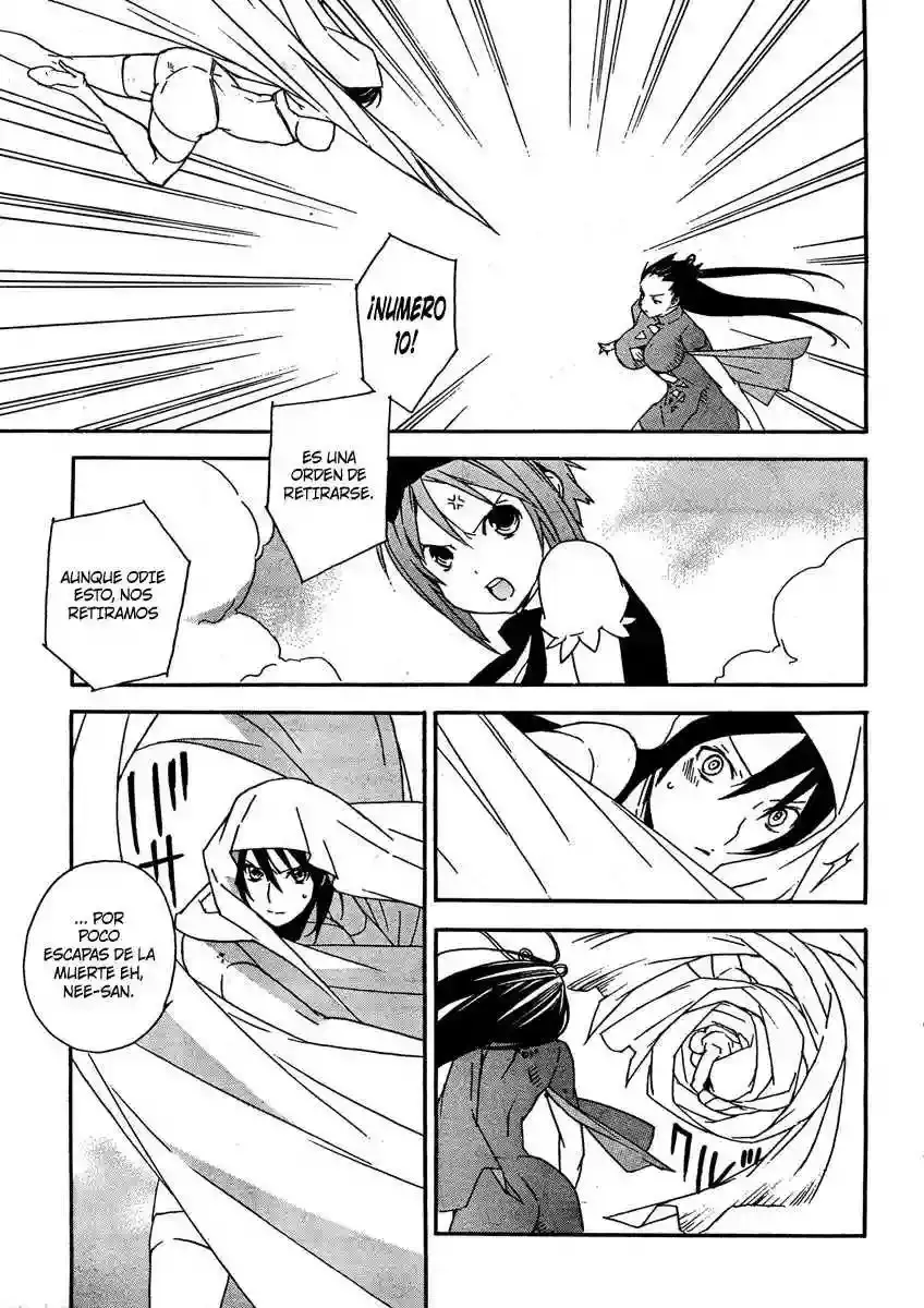 Sekirei capítulo 67, página 16