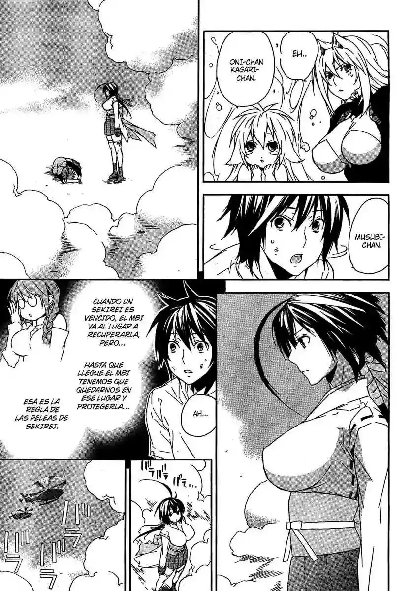 Sekirei capítulo 67, página 18