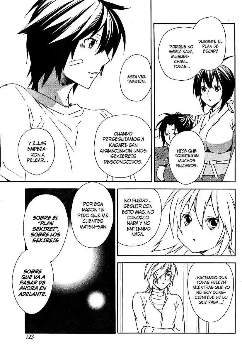 Sekirei capítulo 69, página 15