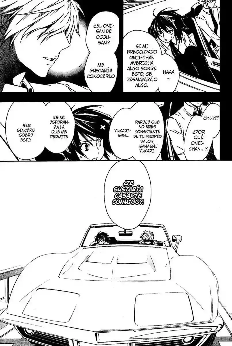 Sekirei capítulo 70, página 13