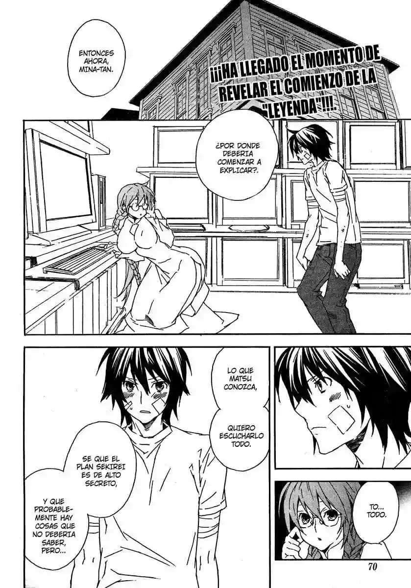 Sekirei capítulo 71, página 4