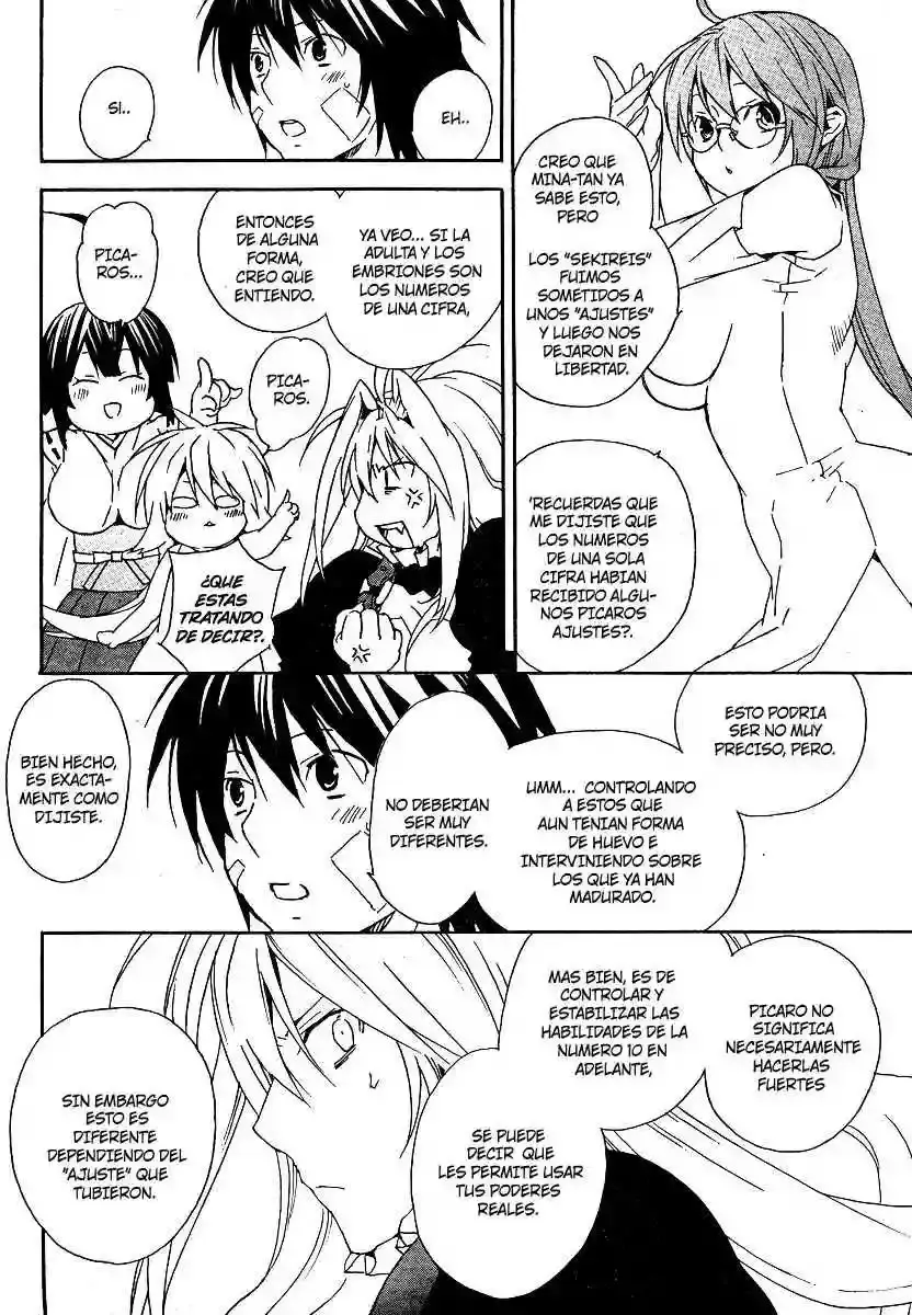 Sekirei capítulo 71, página 14