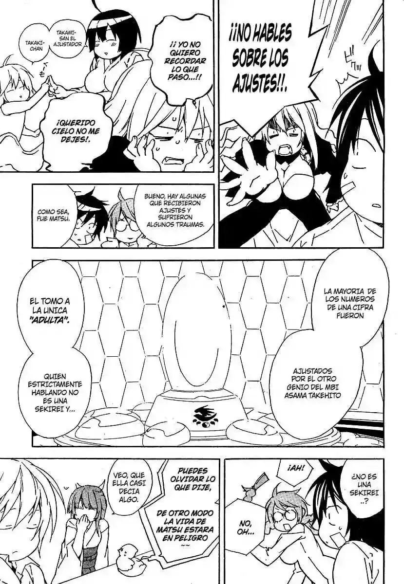 Sekirei capítulo 71, página 15