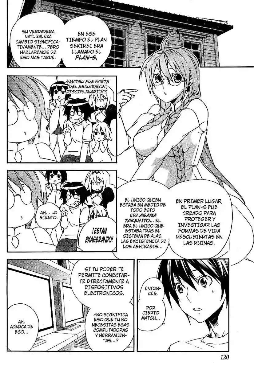 Sekirei capítulo 73, página 9
