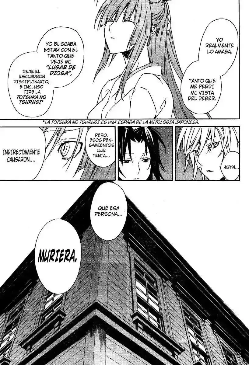 Sekirei capítulo 73, página 16