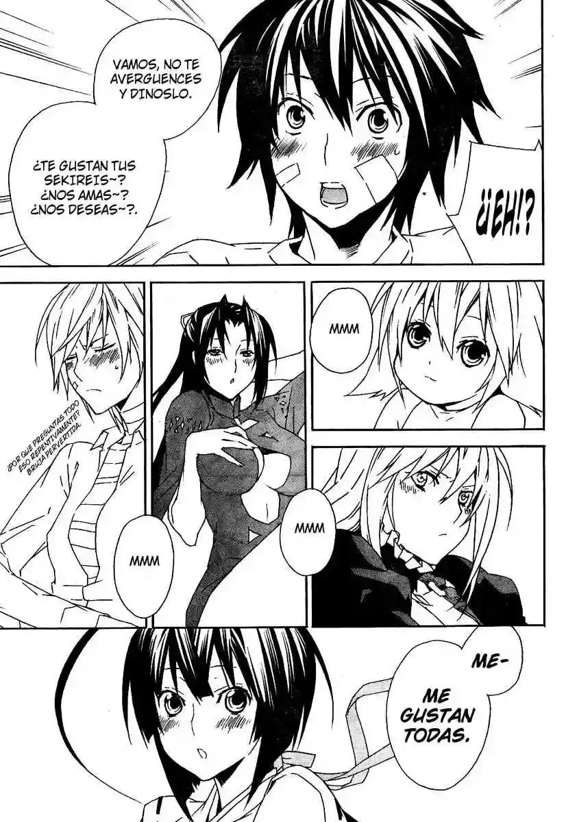 Sekirei capítulo 73, página 20