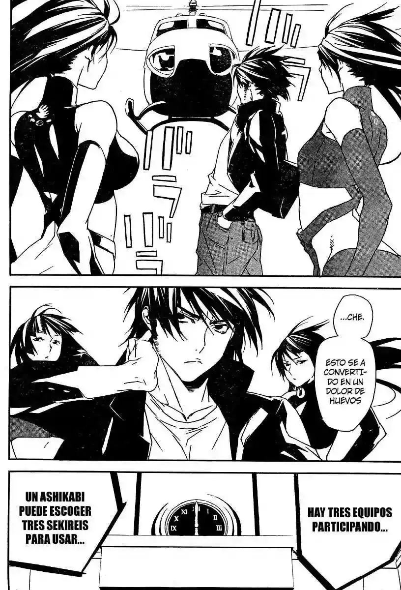 Sekirei capítulo 74, página 14
