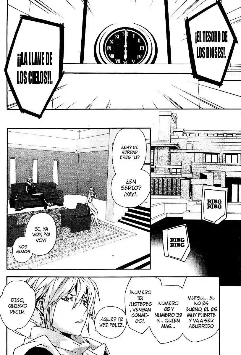 Sekirei capítulo 74, página 16