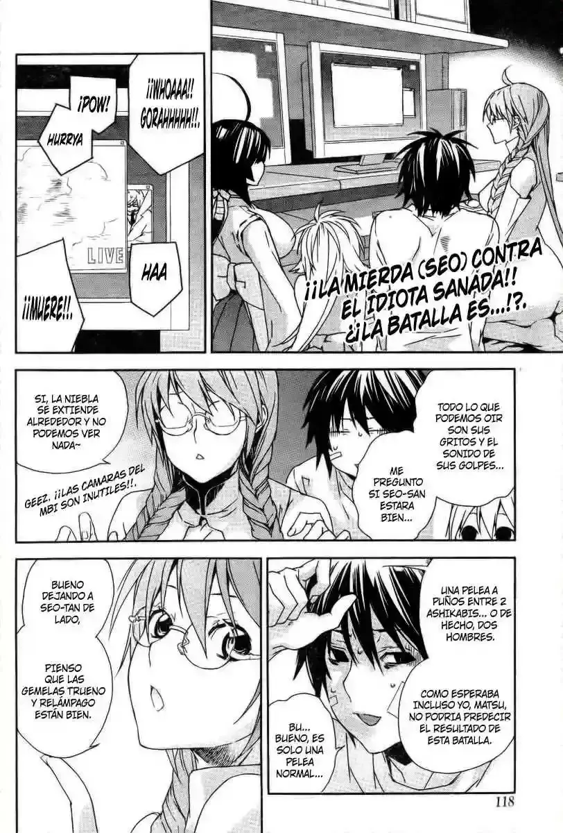Sekirei capítulo 77, página 3