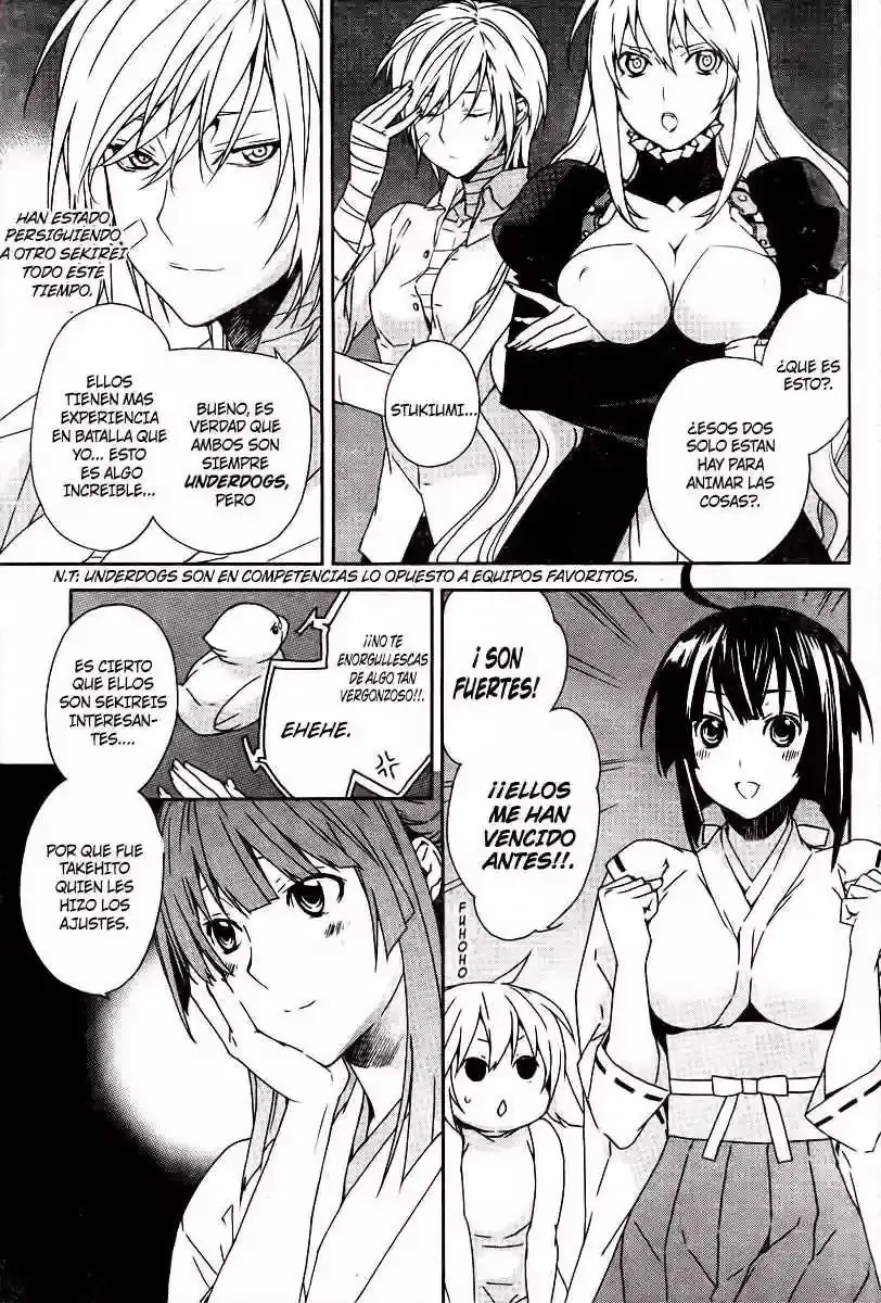 Sekirei capítulo 77, página 4