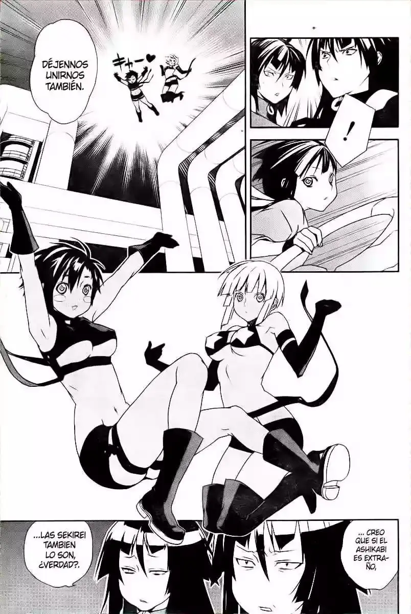 Sekirei capítulo 77, página 16