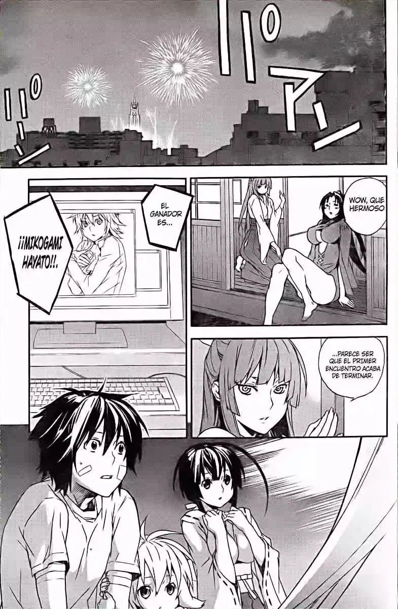 Sekirei capítulo 78, página 17