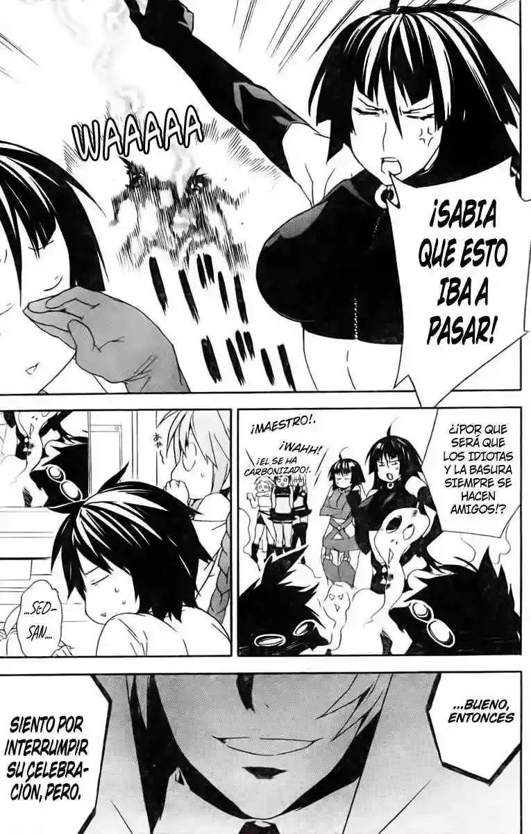 Sekirei capítulo 78, página 19