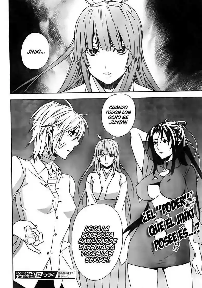 Sekirei capítulo 79, página 16