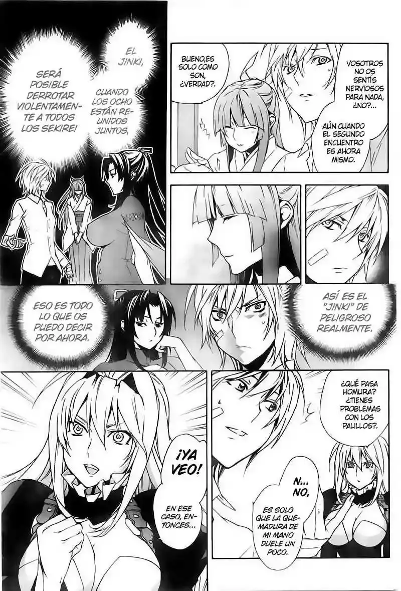 Sekirei capítulo 80, página 4