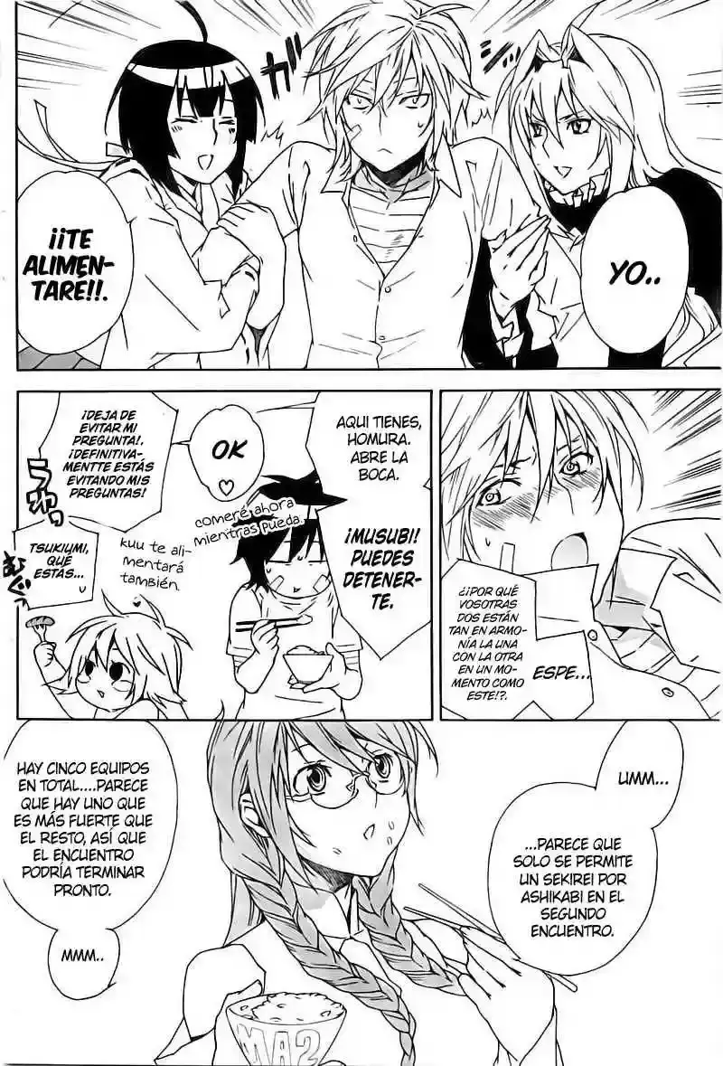 Sekirei capítulo 80, página 5