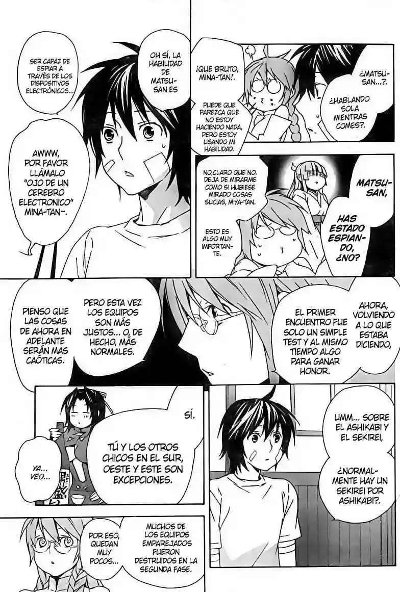 Sekirei capítulo 80, página 6