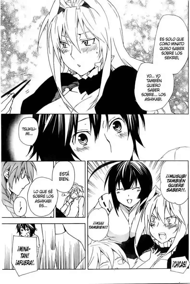 Sekirei capítulo 80, página 8