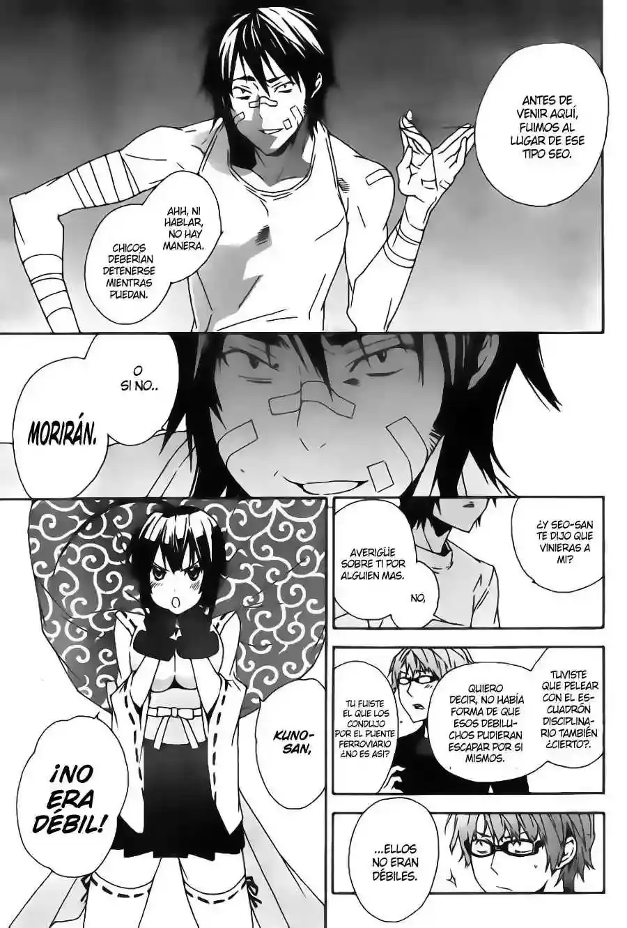 Sekirei capítulo 83, página 10