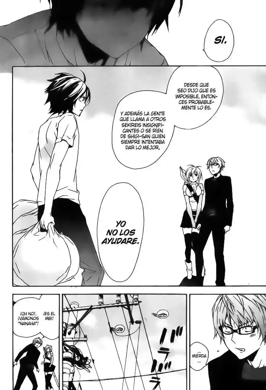 Sekirei capítulo 83, página 11
