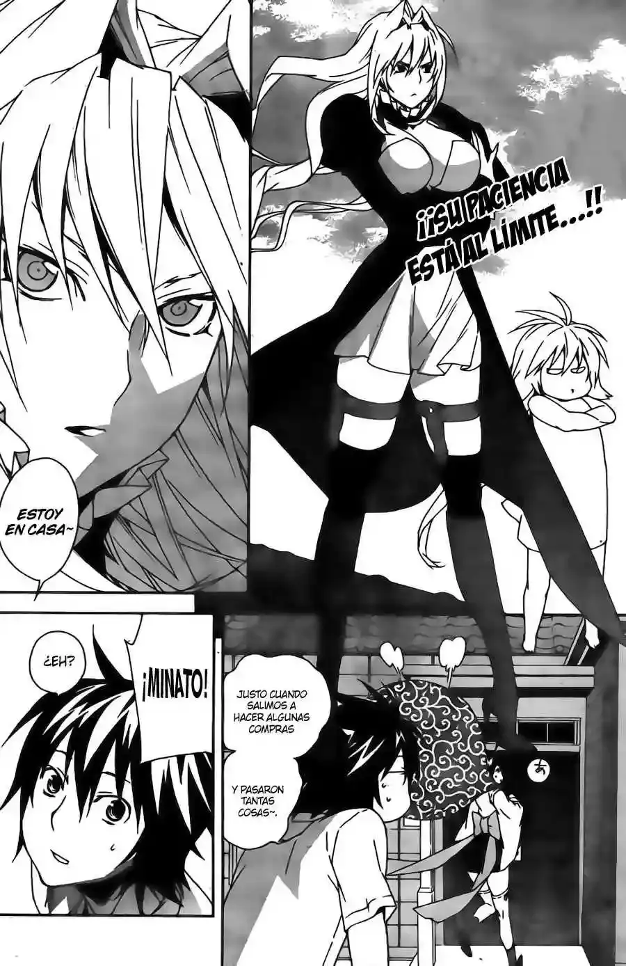 Sekirei capítulo 84, página 3