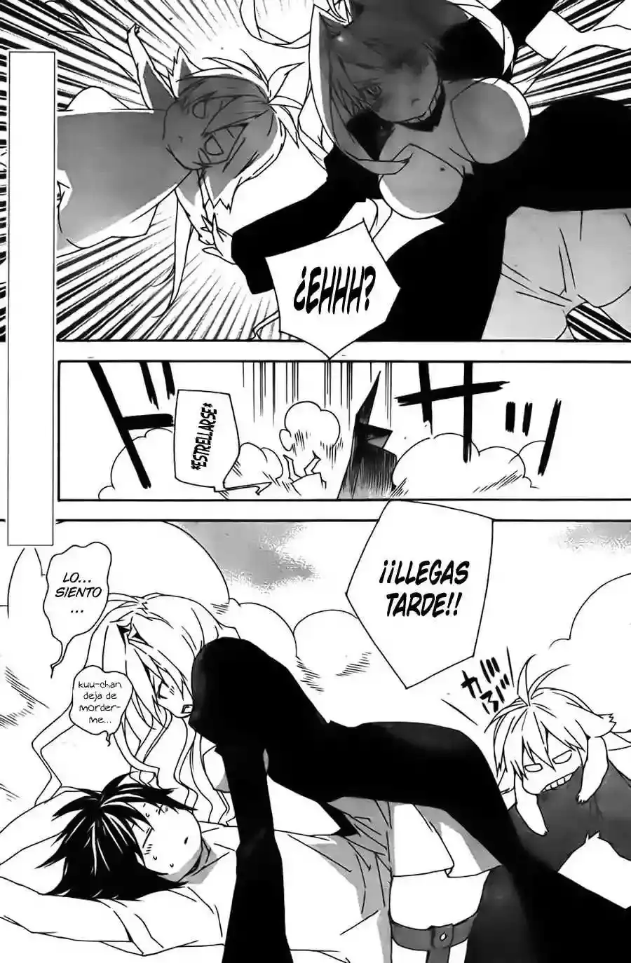 Sekirei capítulo 84, página 4