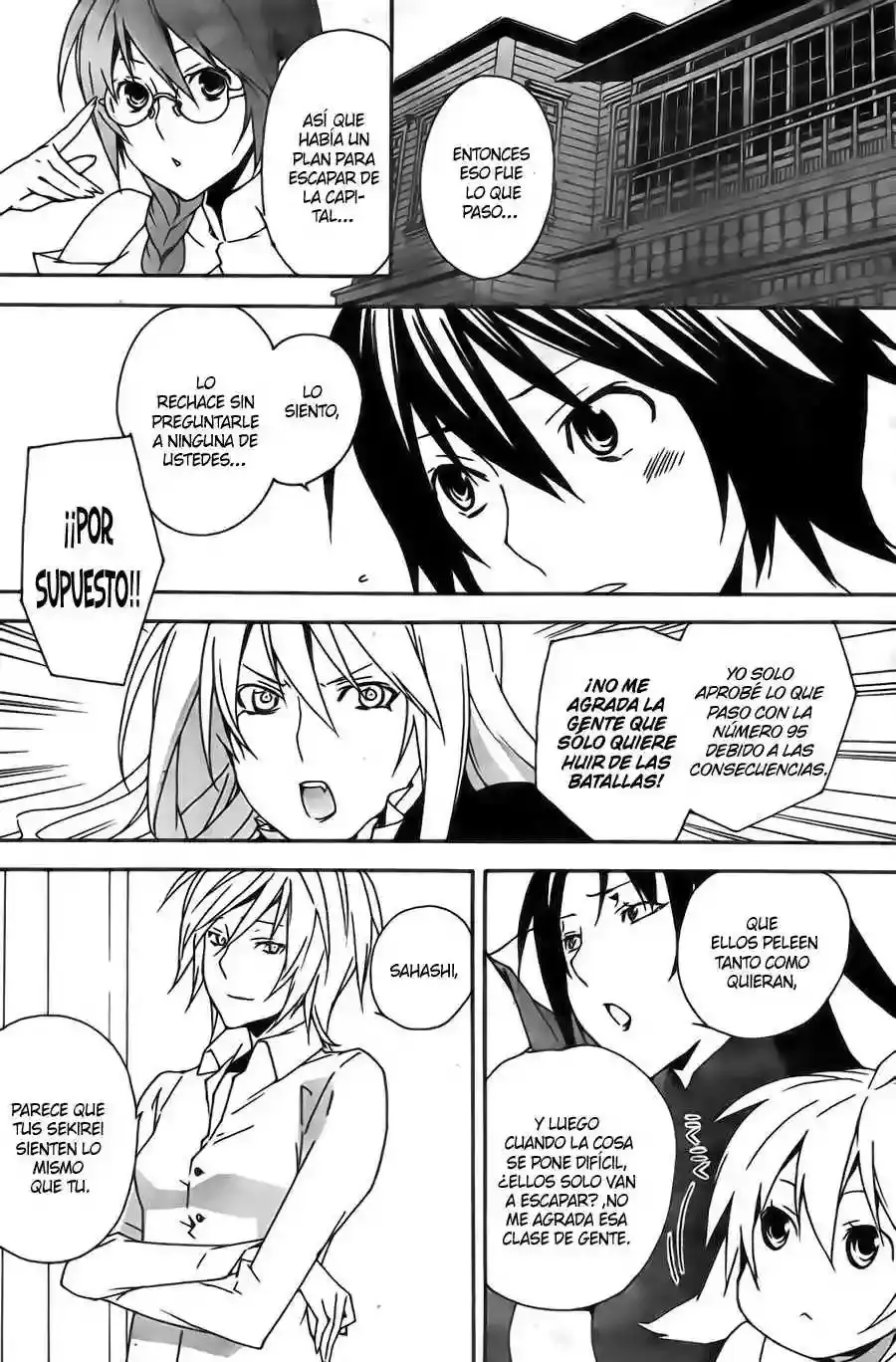 Sekirei capítulo 84, página 5