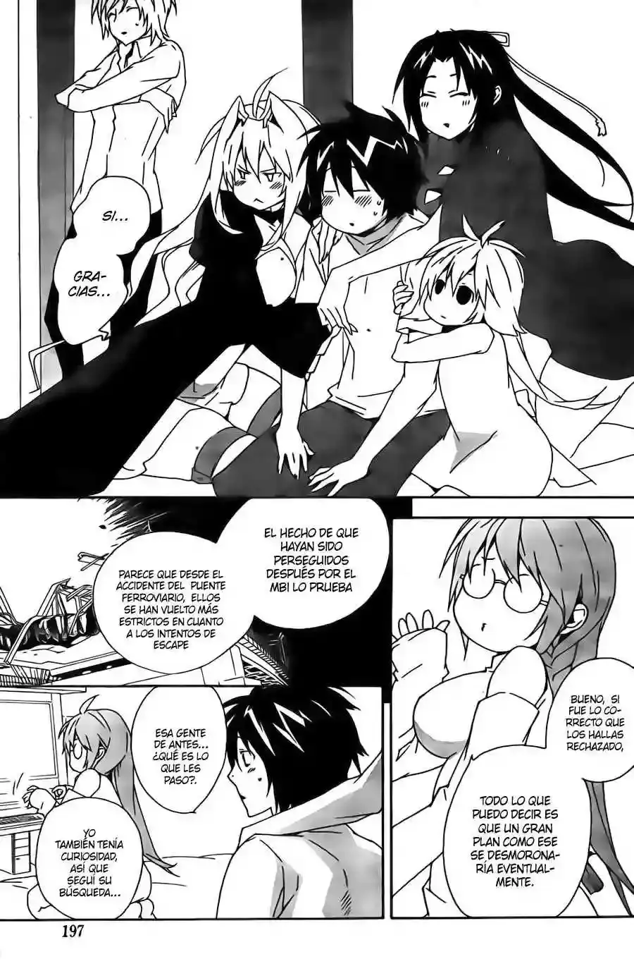 Sekirei capítulo 84, página 6