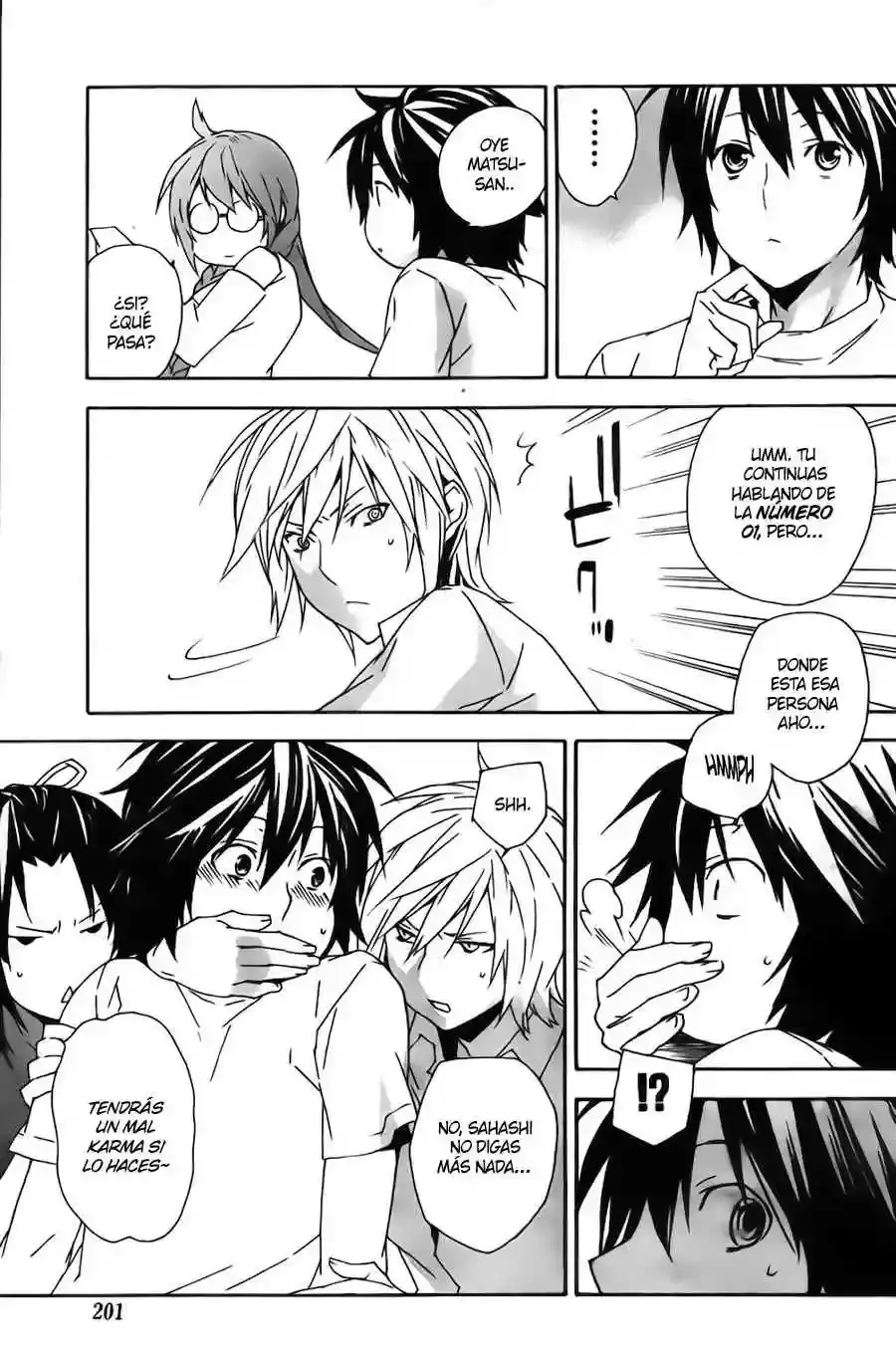 Sekirei capítulo 84, página 10