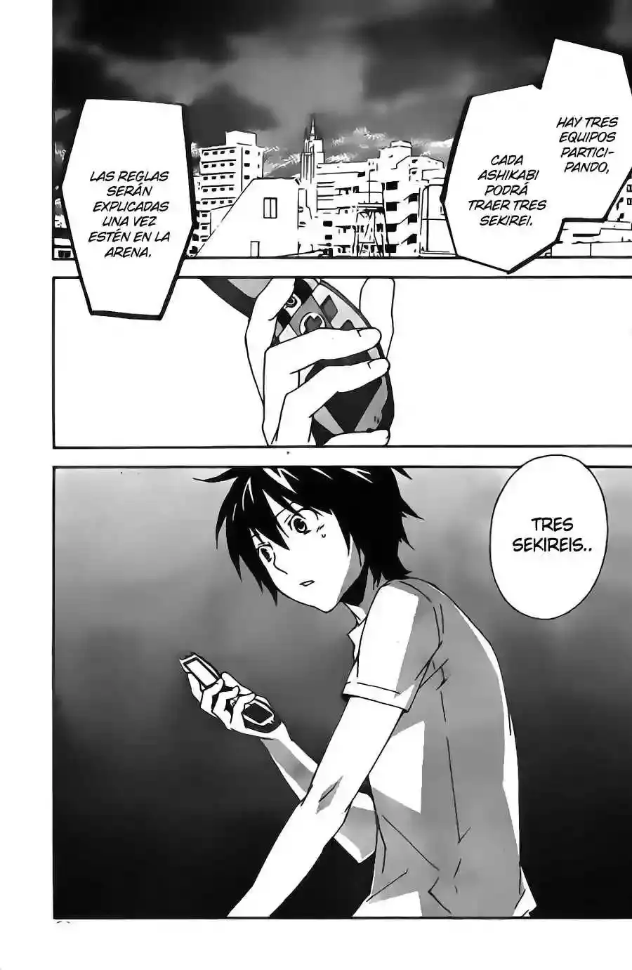 Sekirei capítulo 84, página 16