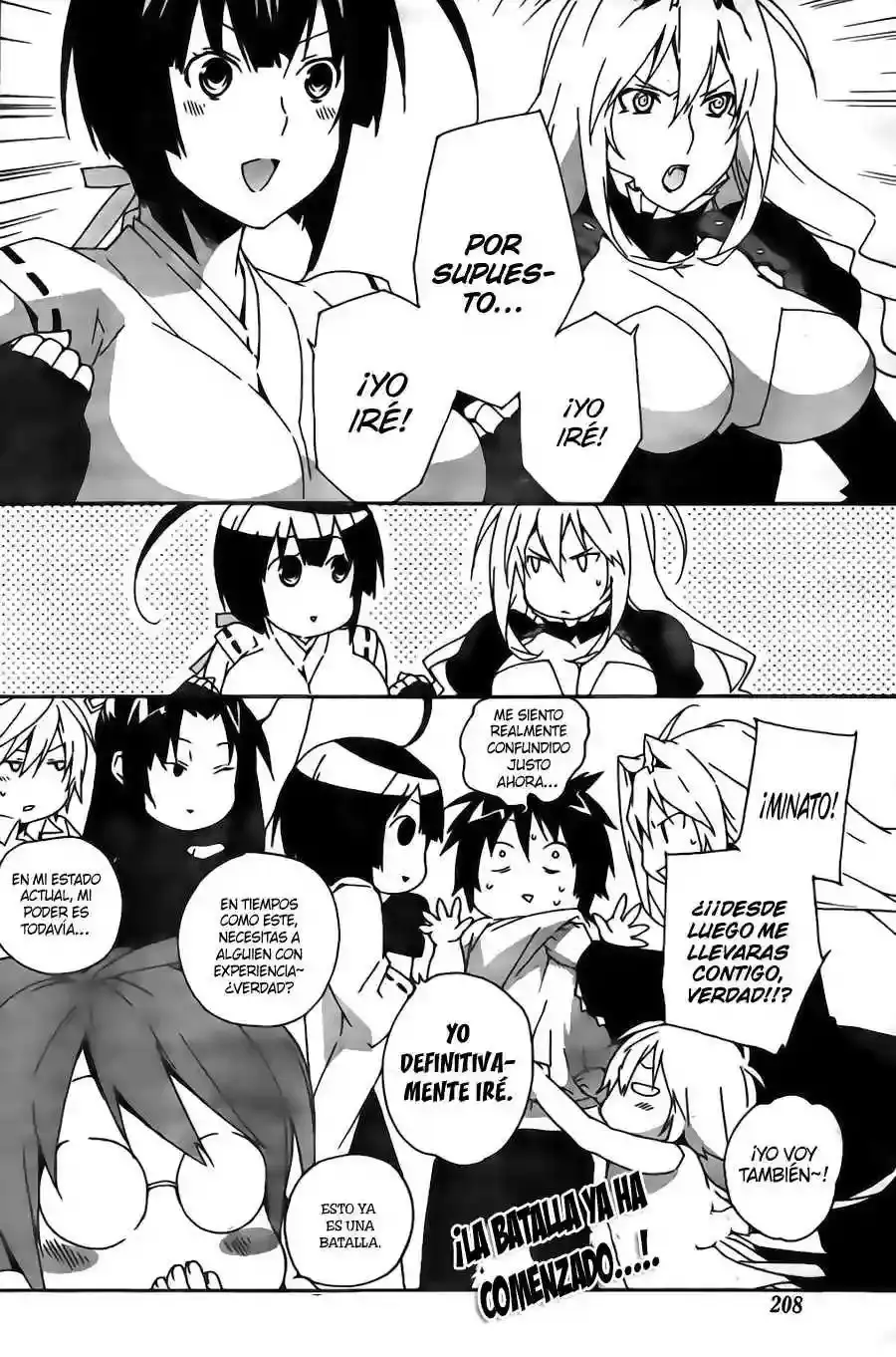 Sekirei capítulo 84, página 17