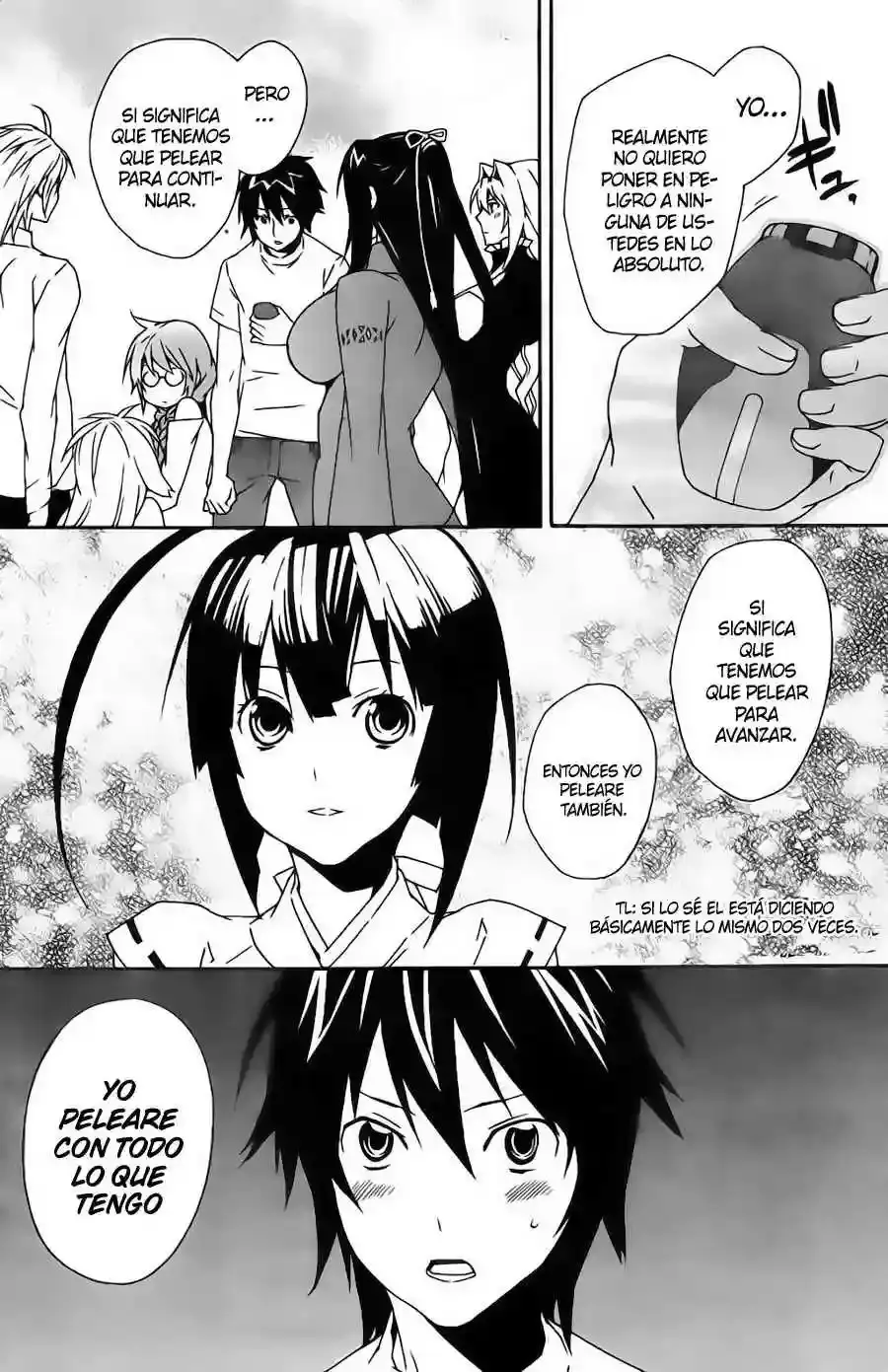 Sekirei capítulo 85, página 8