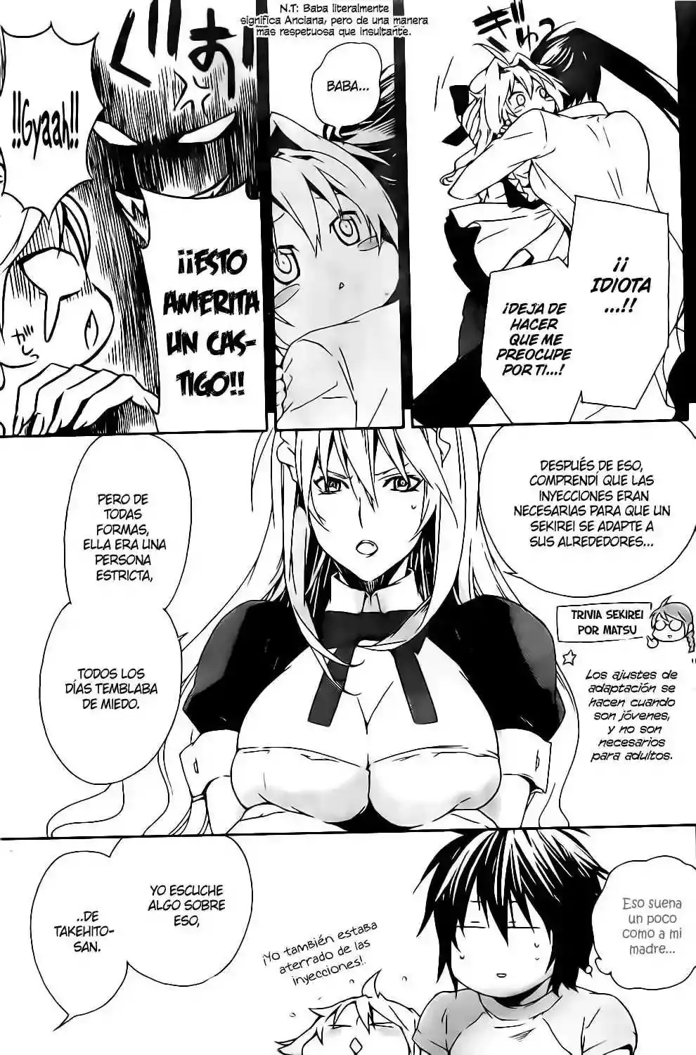 Sekirei capítulo 86.5, página 6