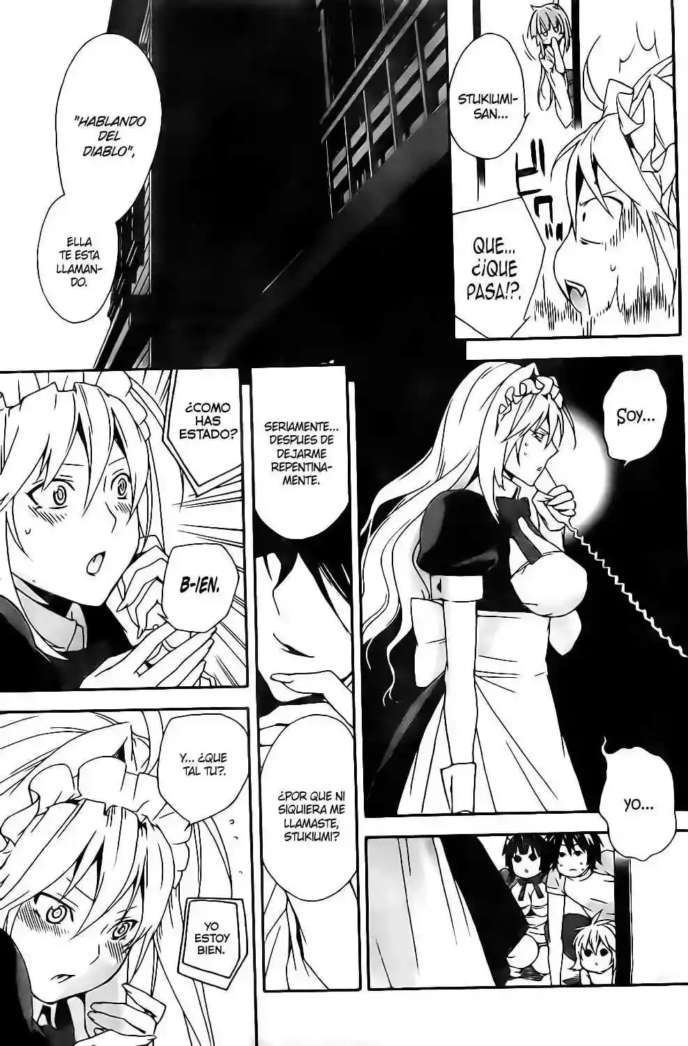 Sekirei capítulo 86.5, página 8
