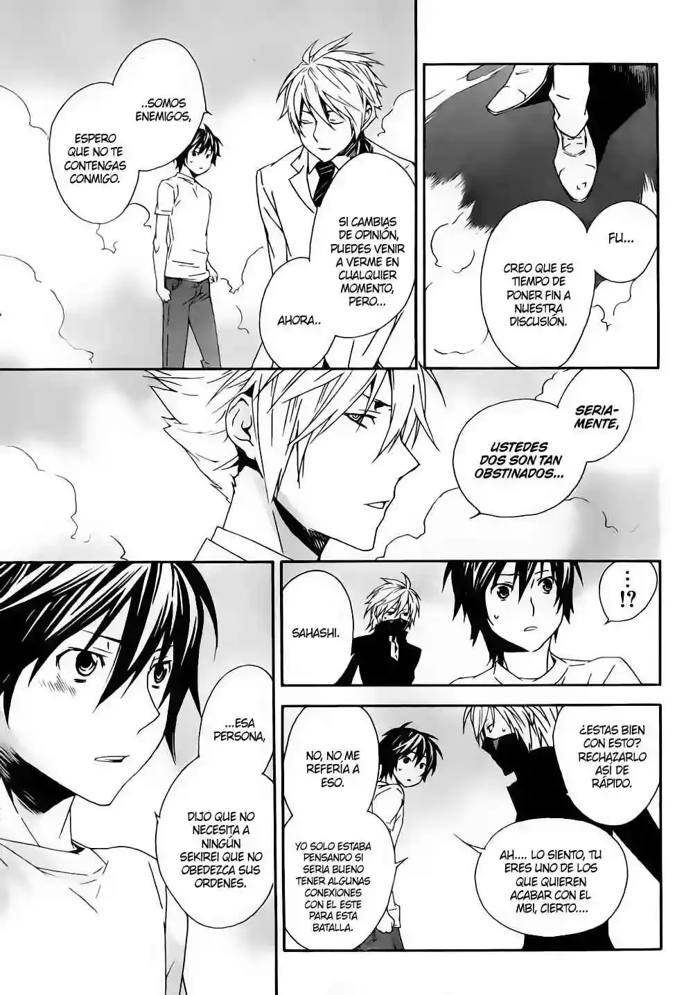 Sekirei capítulo 86, página 8