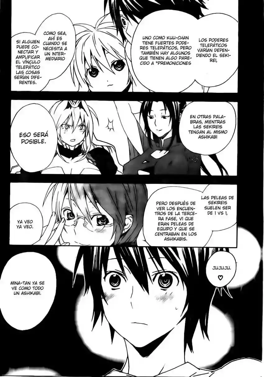 Sekirei capítulo 87, página 13
