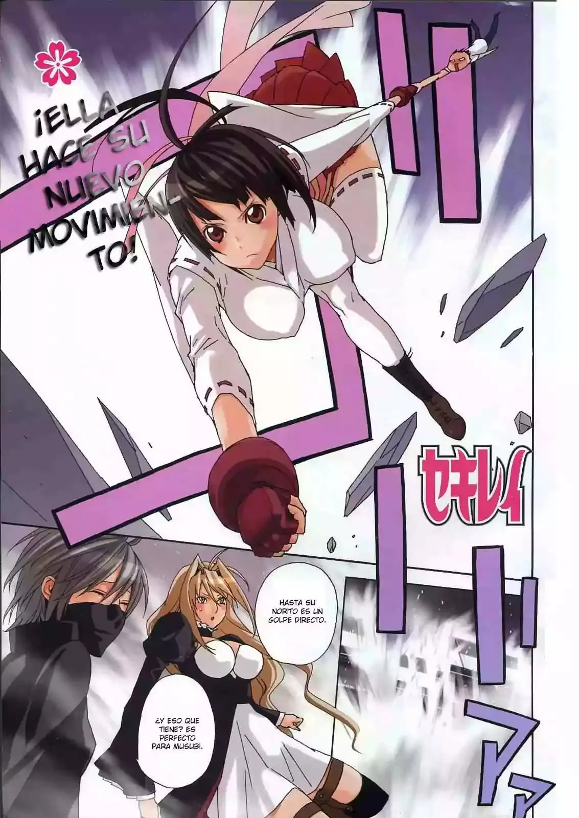 Sekirei capítulo 88, página 3