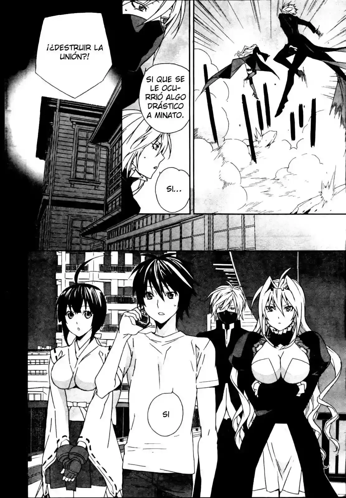 Sekirei capítulo 88, página 6