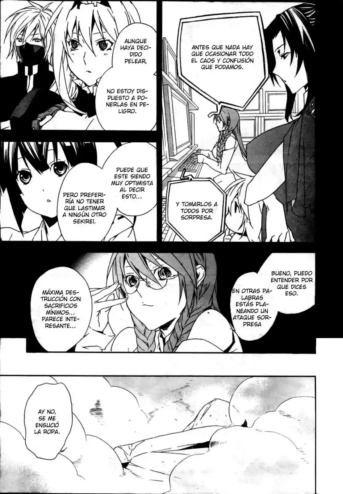 Sekirei capítulo 88, página 7