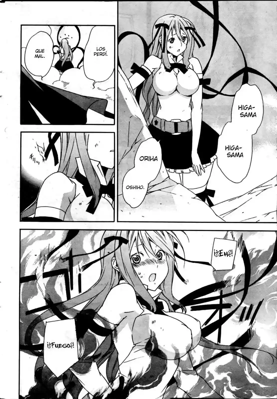 Sekirei capítulo 88, página 8