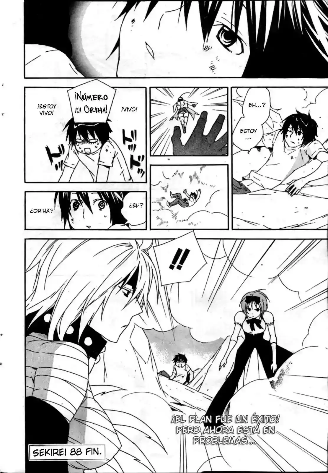 Sekirei capítulo 88, página 20