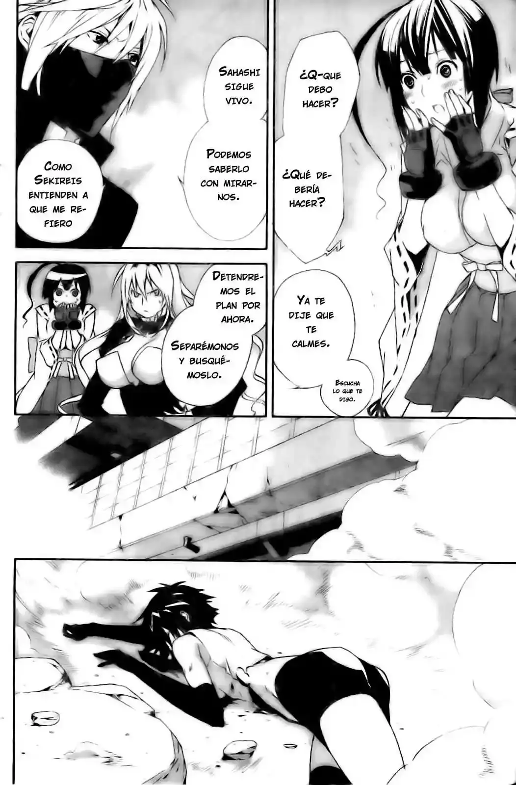 Sekirei capítulo 89, página 8