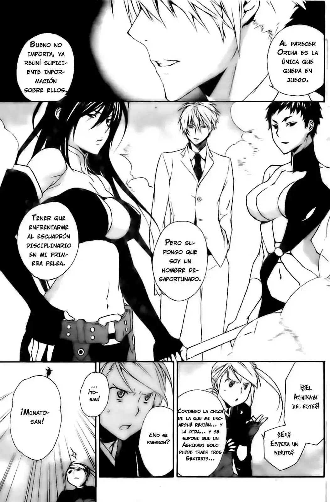 Sekirei capítulo 89, página 17
