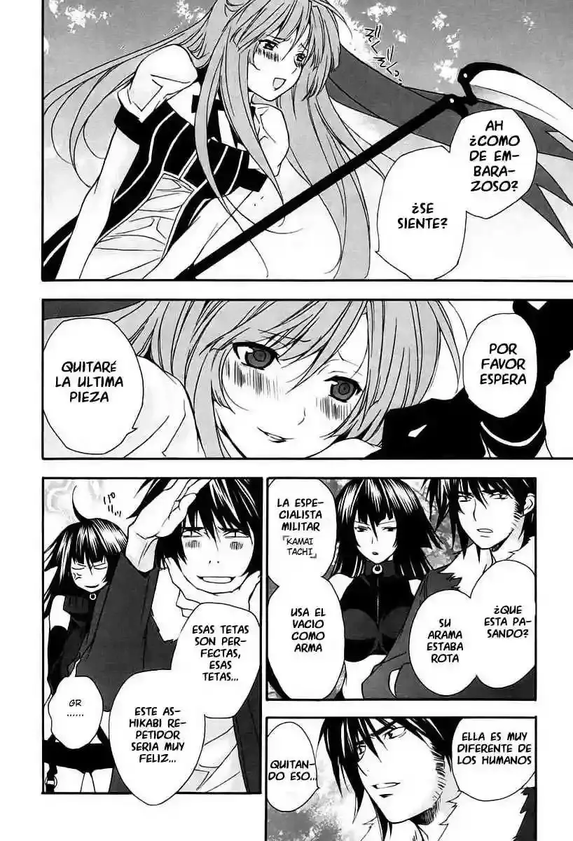 Sekirei capítulo 9, página 4