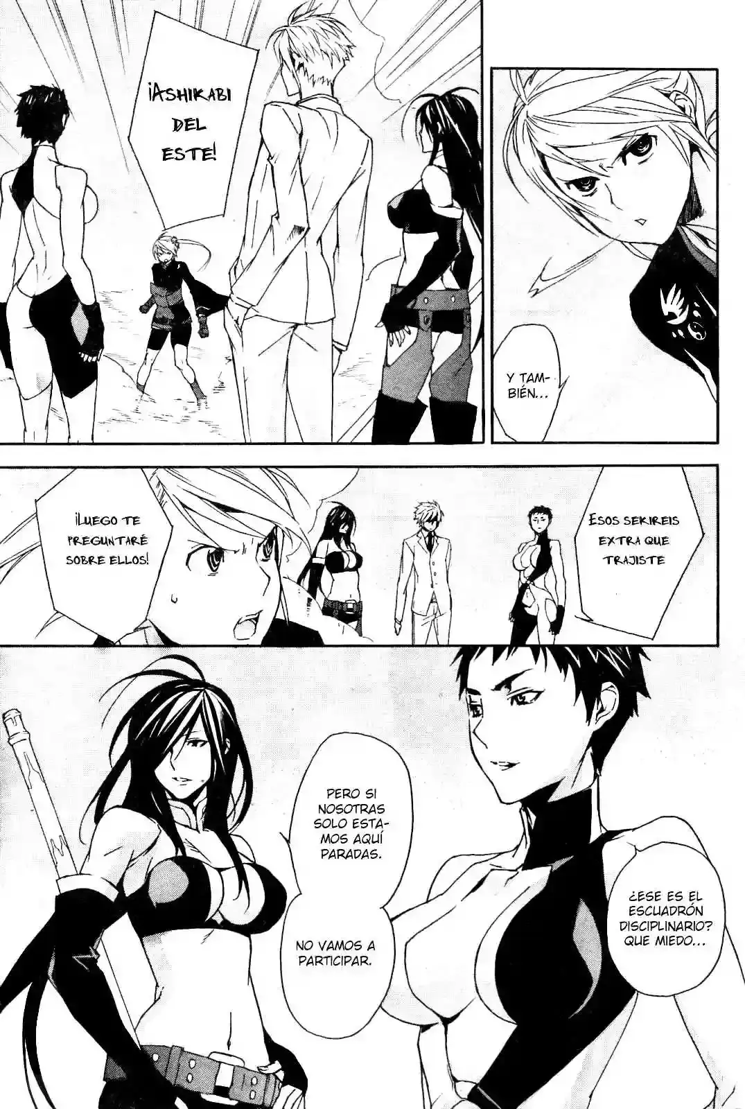 Sekirei capítulo 90, página 9