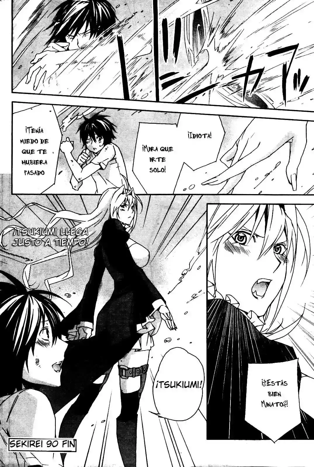 Sekirei capítulo 90, página 18